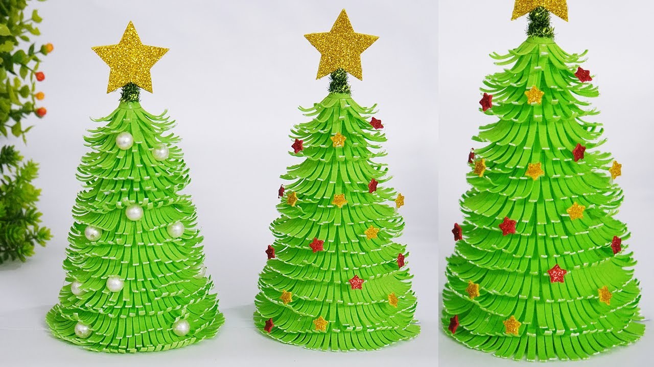 Amazing Paper Christmas Tree????How to Make a 3D Christmas Tree????Xmas Crafts Tutorial
