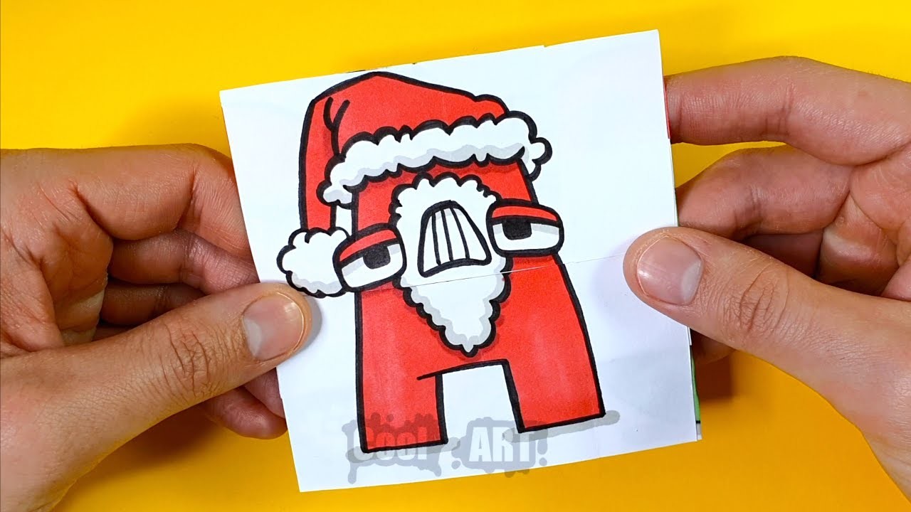 Christmas Crafts From Alphabet Lore | Cool Arts & paper Crafts for FANS