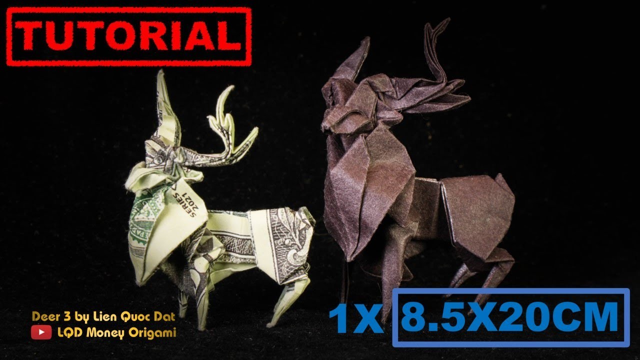 Deer 3 (Lien Quoc Dat) - LQD Money Origami
