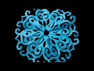 DIY paper cutting craft.simple paper cutting.how to make paper flowers.home decor step by step