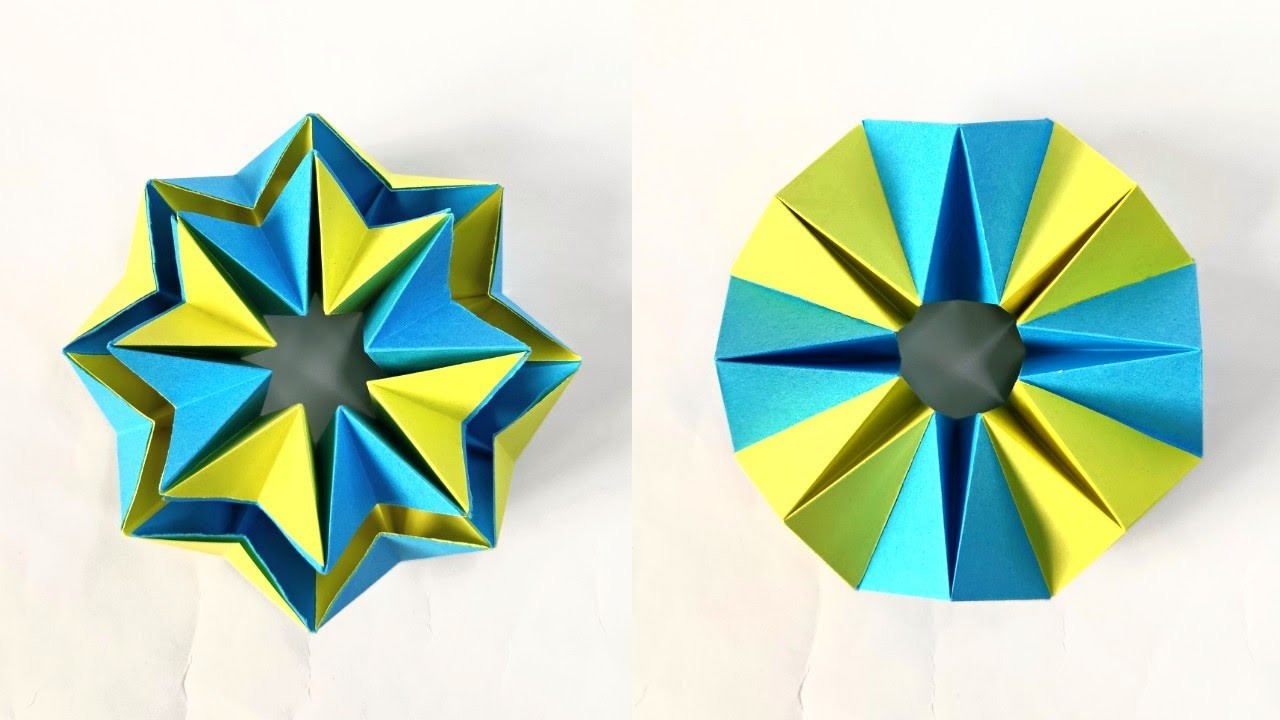 Easy Origami FIREWORKS | How to make a paper antistress