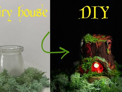 Fairy house DIY | Fairy house in an old tree | Polymer clay DIY | Craft ideas | Fimo tutorial