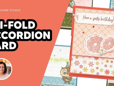 ????Have Fun Making a Tri-Fold Accordion Card With These Easy Steps