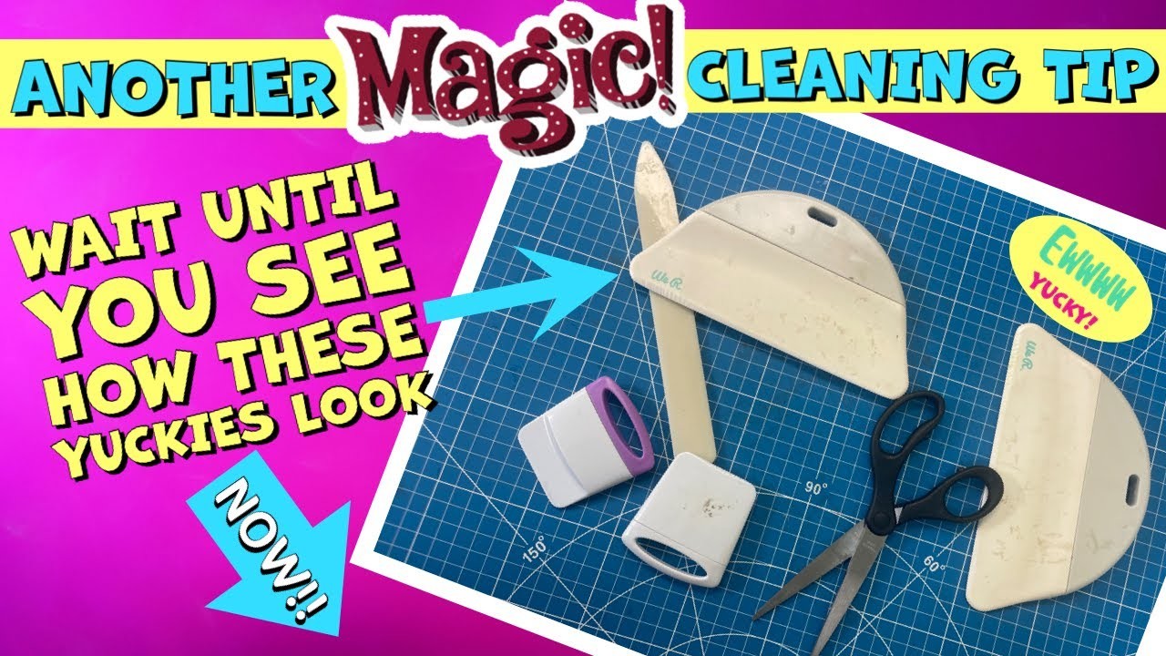 HAVE YOU TRIED THIS AMAZING STUFF??  AWESOME WAY TO CLEAN YOUR CRAFTY TOOLS!!