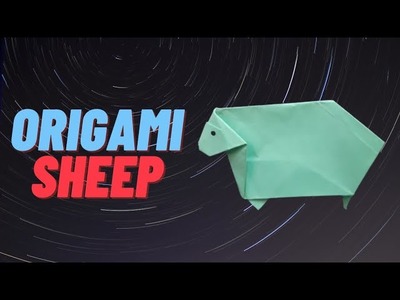 How To Make an Easy Origami sheep