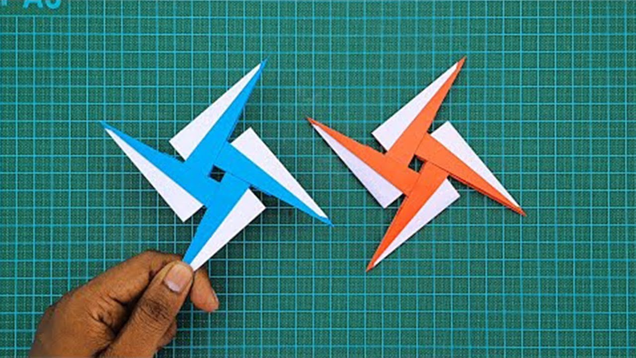 How to Make Origami Ninja Star (Easy to Follow)