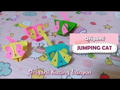 Jumping Cat Origami - DIY | Origami Kucing Lompat | Ide Liburan