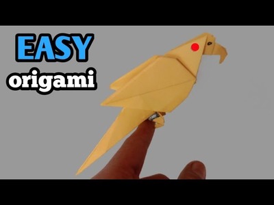 Origami Paper Parrot | How to make paper bird ????