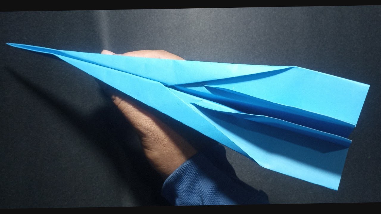 PAPER AIRPLANES for CONTEST - How to make a Paper jet that FLIES over 175+ Feet | Needle Fighter