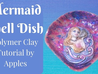 Polymer Clay ~ Mermaid Shell Dish