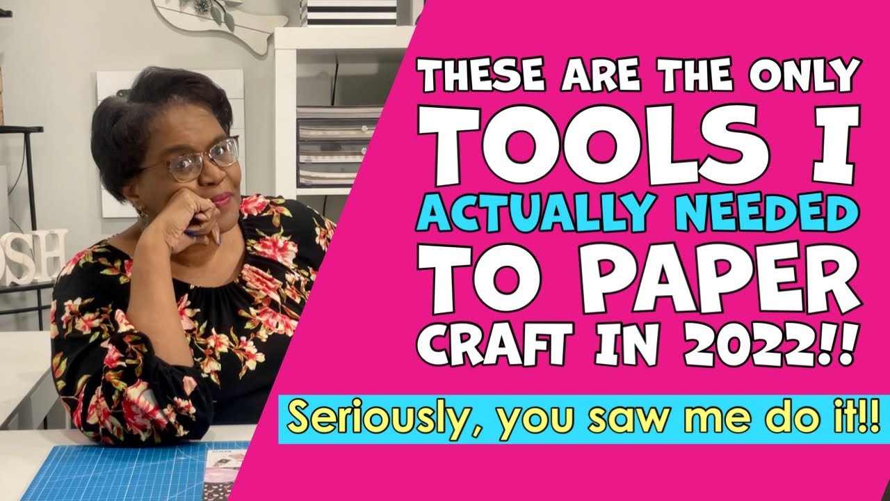 WHAT CRAFTY TOOLS DO I REALLY NEED!!  you will be surprised!!