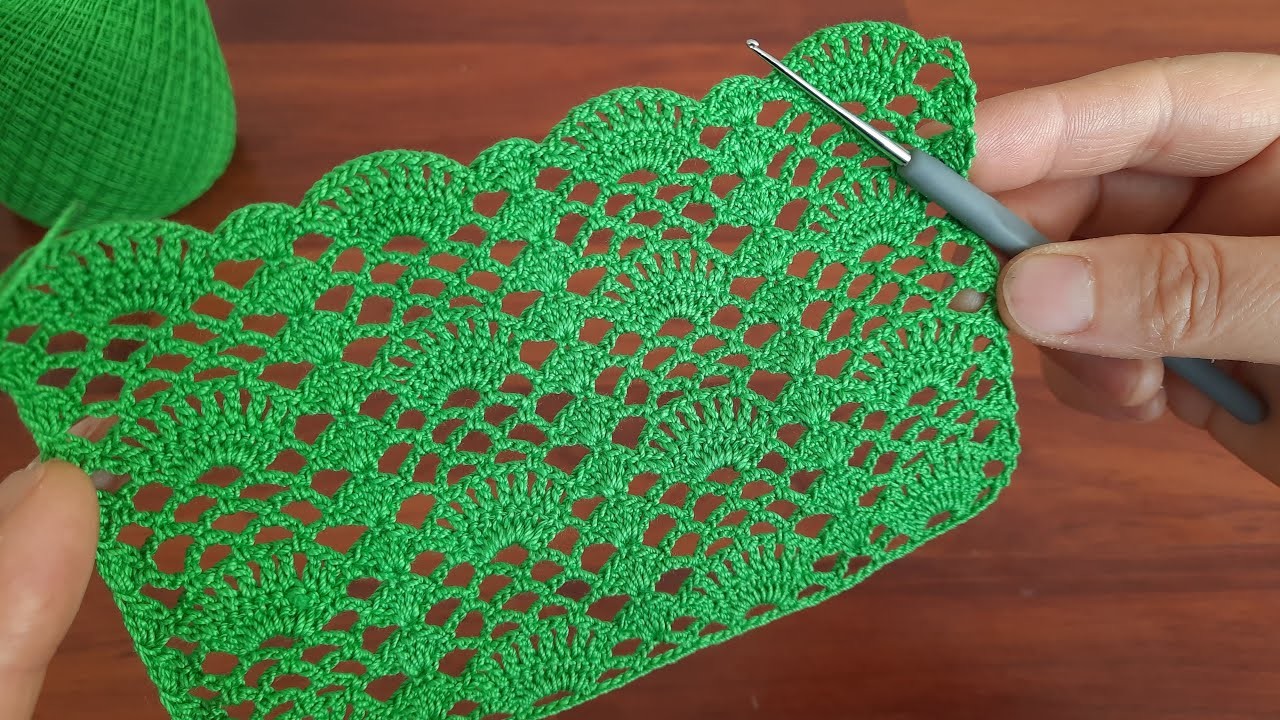 WONDERFUL CROCHET pattern lace making, step-by-step explanation for beginners