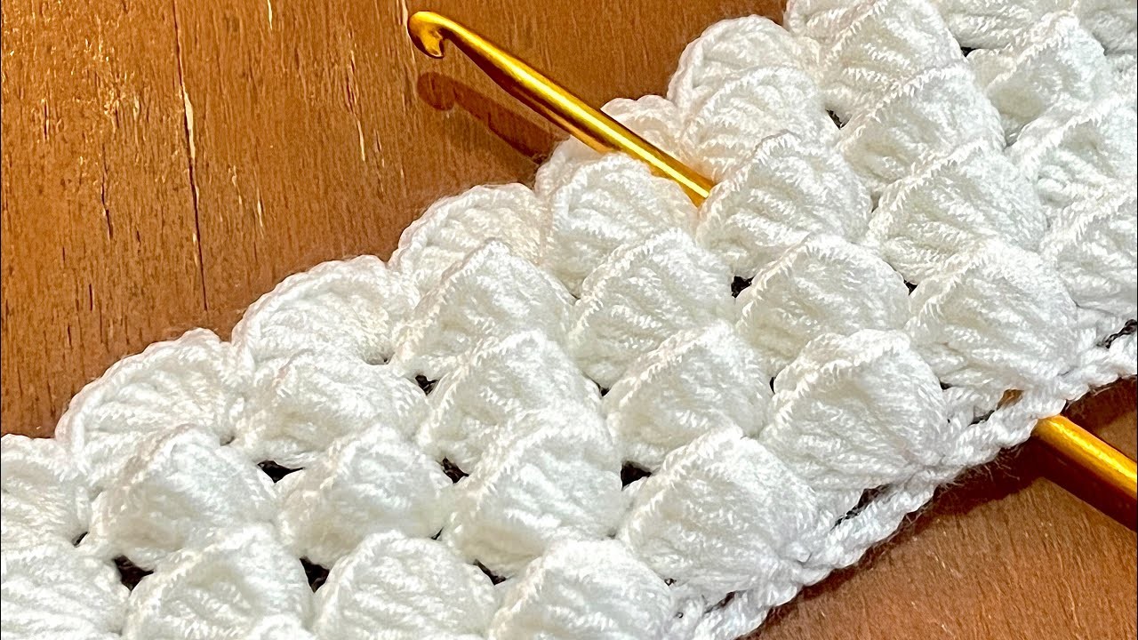 WOW!????????How to Crochet for beginners. Very Easy Crochet knitting. Crochet baby blanket