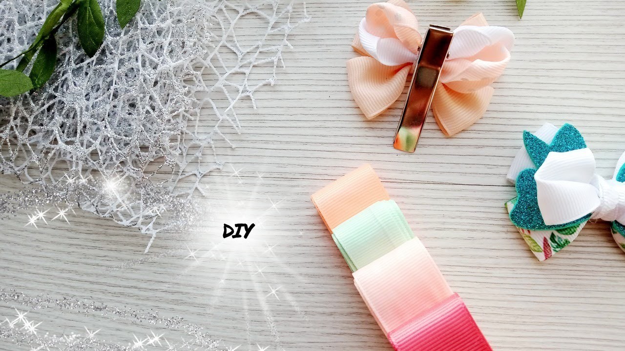 10 IDEAS Ribbon Bow step by step #ribbonbow