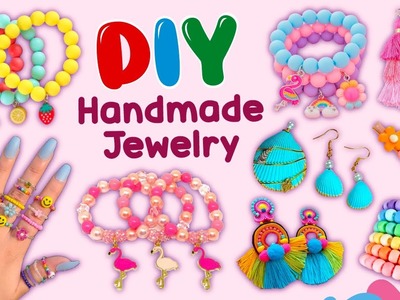 16 DIY HANDMADE JEWELRY IDEAS - Bracelet, Necklace and more. 