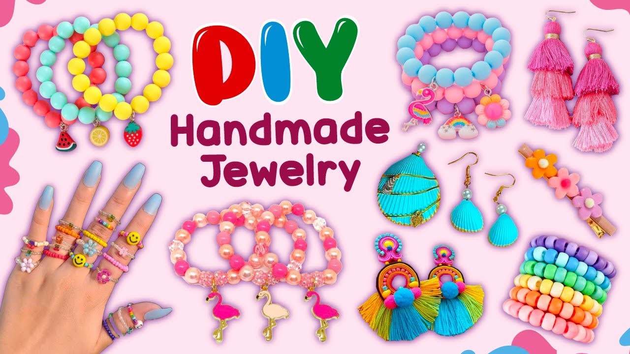 16 DIY HANDMADE JEWELRY IDEAS - Bracelet, Necklace and more. 