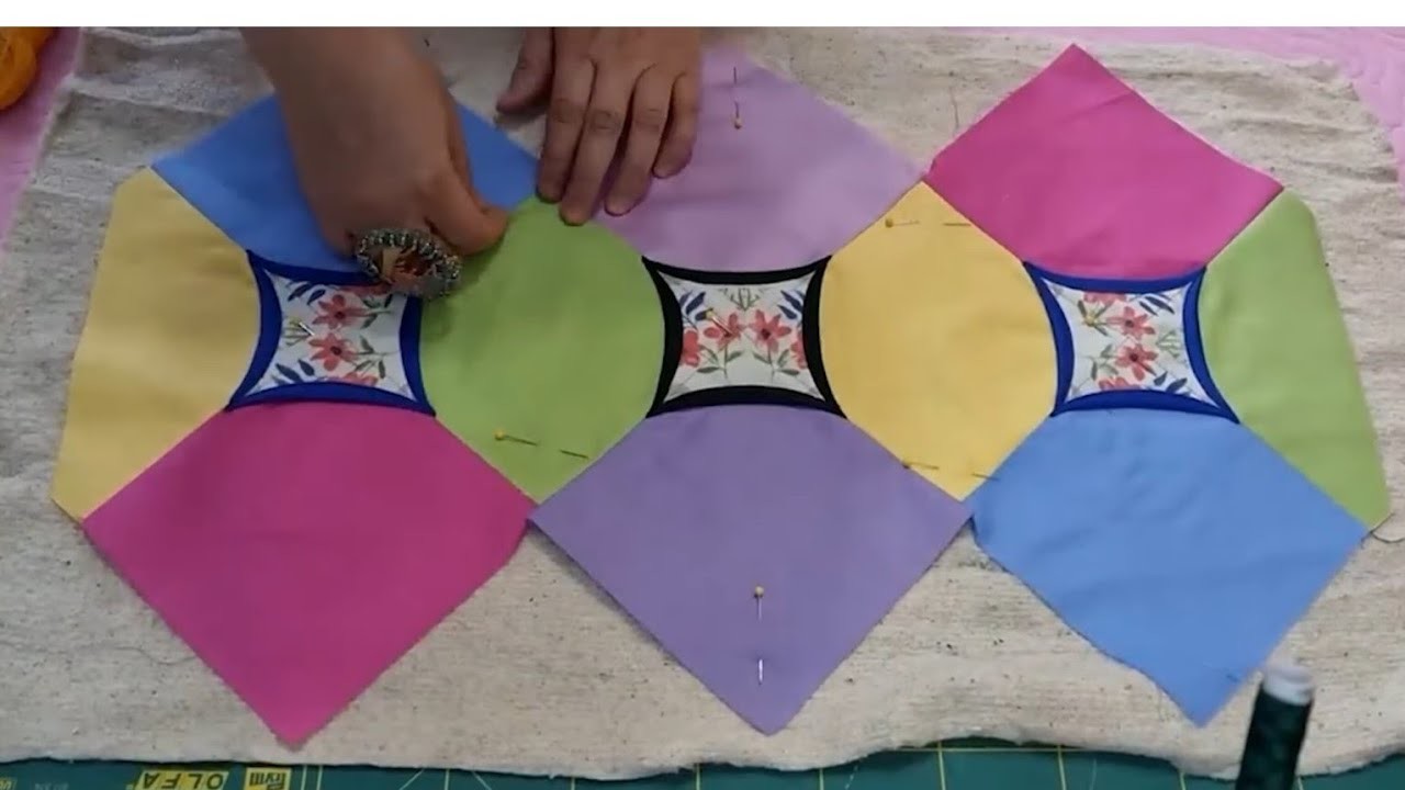 2 chic ideas from scraps of fabric. After this video, you will not throw away the leftover fabric