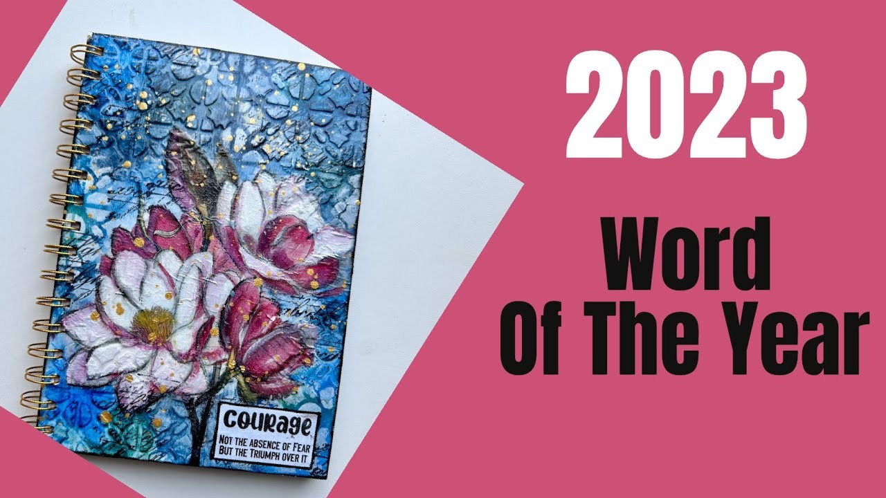 2023 WORD OF THE YEAR MIXED MEDIA PROJECT -Another Way to Use  Digital Sentiment Packs