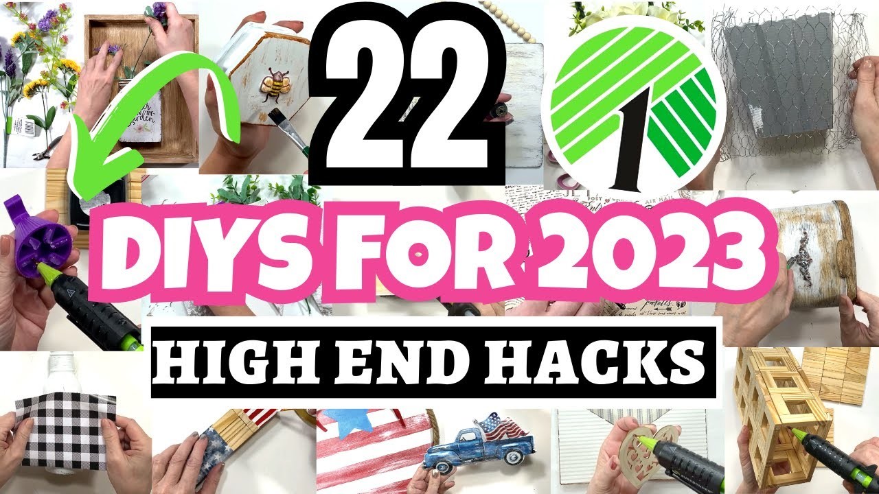 22 LEGENDARY DIYS & HACKS to try! | BEST Dollar Tree DIYS |Trash to Treasure | Dollar Tree Hacks