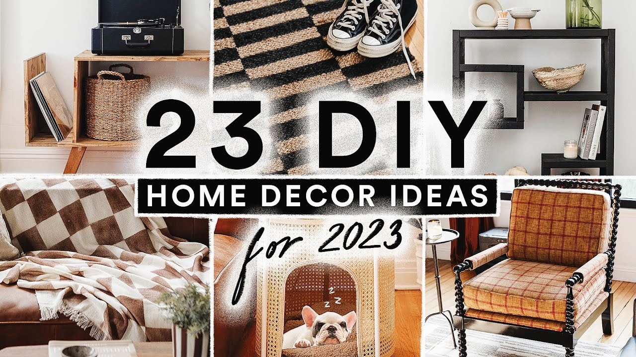 23 DIY Home Decor Ideas For 2023 ????