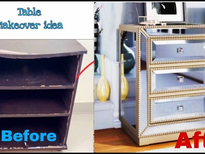 AMAZING TABLE MAKEOVER IDEA | CRAFTING | DIY | FASHION PIXIES