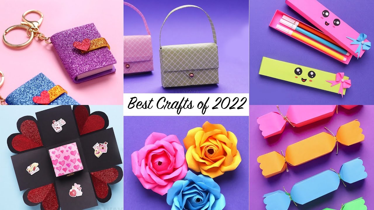 Best Crafts of 2022 | 6 EASY CRAFT IDEAS | Craft Ideas