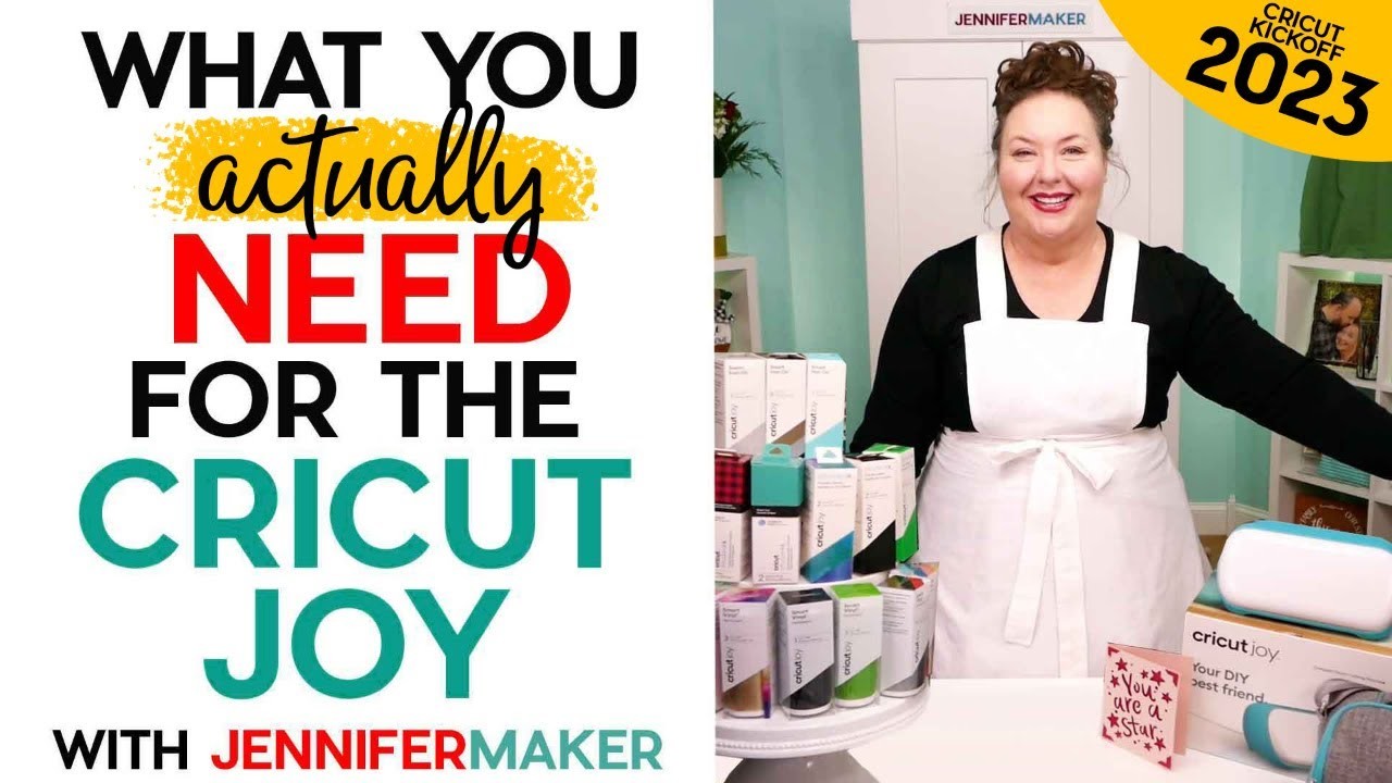 Cricut Joy: What Do You Need (And What Can You Skip) - Cricut Kickoff Day #2
