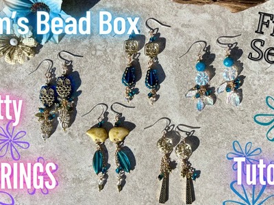 DIY Beaded Earrings | Jewelry Tutorial | Sam’s Bead Box