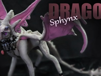 Fantasy DRAGON Sphynx Cat || Poseable Art Doll Tutorial