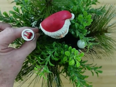Home décor Greenery basket | DIY decorations | DIY Christmas crafts #christmasdecor2022 #diycrafts