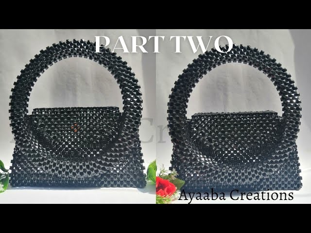 How to make a beaded bag tutorial for beginners part two