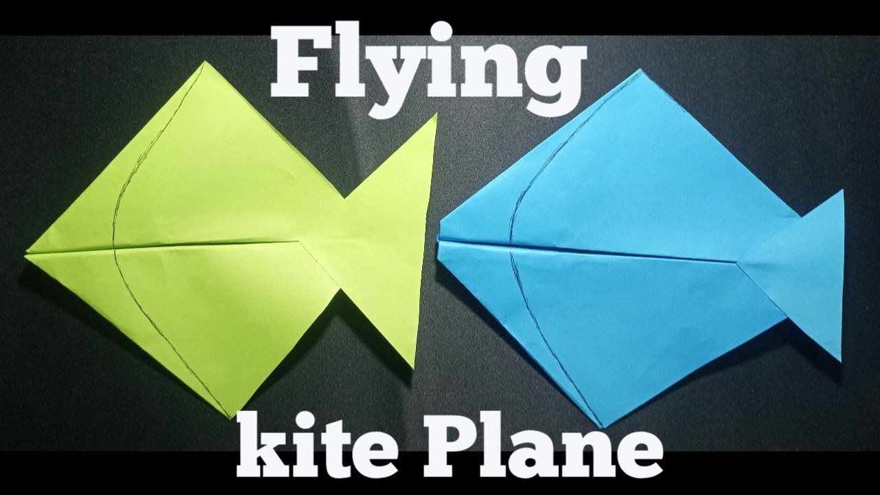 How to make a paper kite plane, flying notebook kite airplane, new flying kite, paper patang plane,