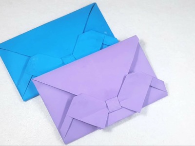 How to make beautiful paper envelope | Easy DIY Paper Crafts | Origami Envelope