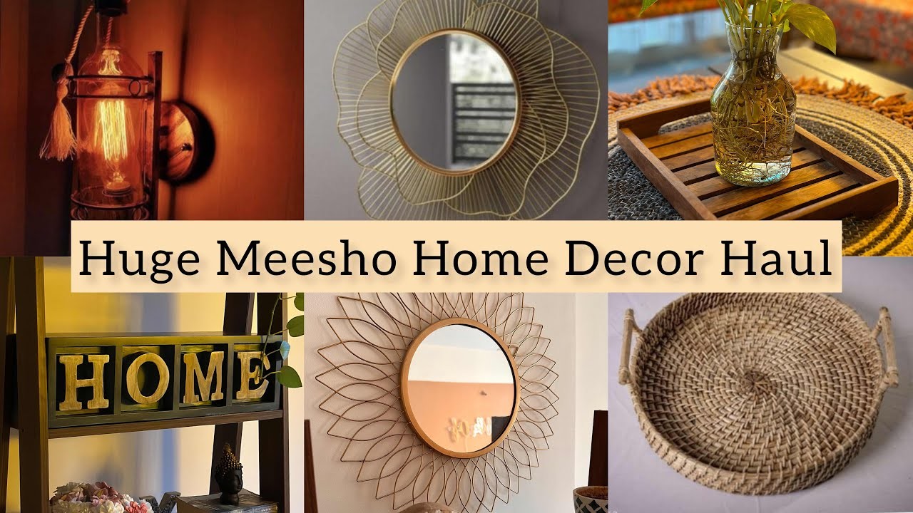 Huge Meesho Home Decor Haul | Affordable Items For Decoration | Best Collection For Aesthetic Decor