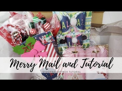 Merry Mail (outgoing.incoming) and a giftbox tutorial