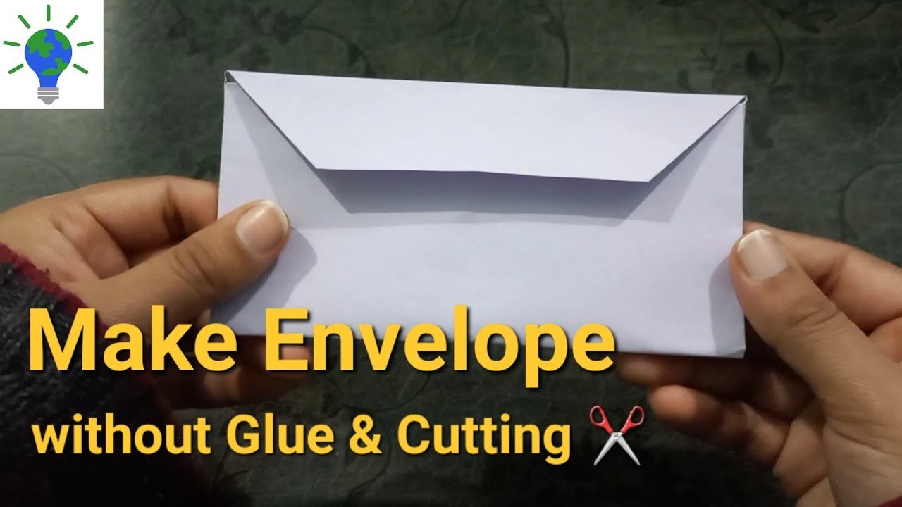 Paper Envelope Without Glue And Cutting Paper Craft Diy Ideas 7985