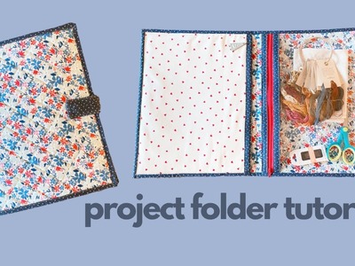 Project Folder for Cross Stitch, Tutorial