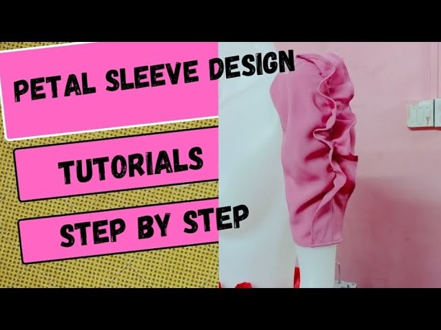 Sewing tips and tricks. beautiful sleeves design tutorials with step by step