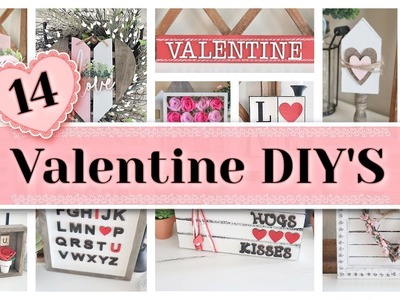 TOP 14 *HIGH END* Valentine DIY'S | Easy Valentines Day Crafts