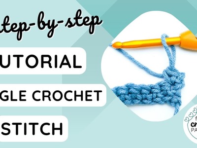 Tutorial Single Crochet Stitch | How to do a single crochet | free-crochet-patterns.com