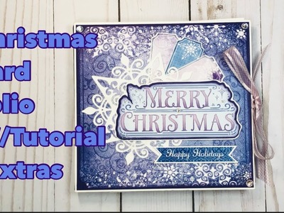 Using up my Scraps | Card Folio w.tutorial plus some Xtras | Heartfelt Creations Holiday Star
