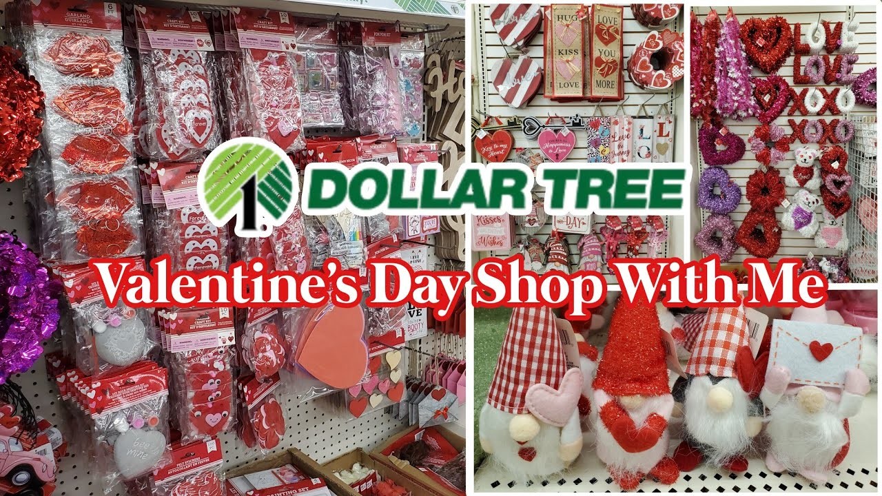 Valentine Dollar Tree Shop With Me 2023❤️❤️