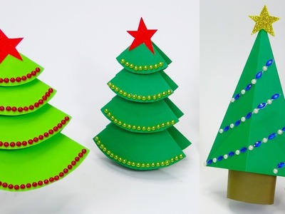 6 ways to make paper Christmas trees