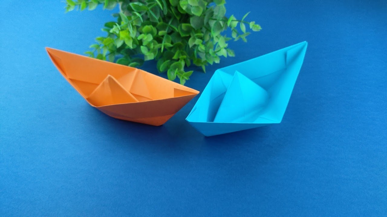 Beautiful Paper Boat Folding | DIY Komorebi