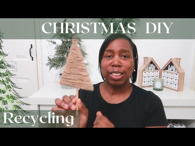 CHRISTMAS ???? DIY| RECYCLING ITEMS AROUND THE HOME