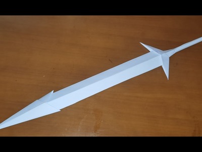 DIY Big sword! A4 Paper