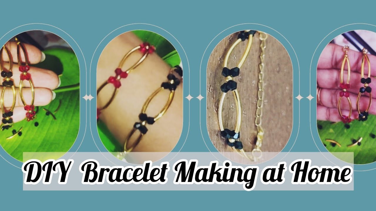 #diy bracelet.How to make bracelet.Bracelet making ideas at home
