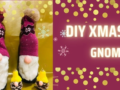 DIY CHRISTMAS CRAFTS || Adorable Sock Gnomes