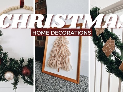 DIY CHRISTMAS DECORATION IDEAS - Last Minute Easy Christmas Projects