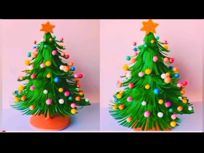 DIY Christmas tree ????2022.Easy paper christmas tree.Unique MF art